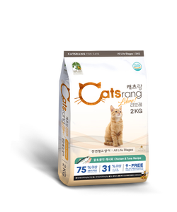 [CATSRANG] Comida para Gatos Libre, 2 kg, 3 kg, 5 kg, 18 kg, Alta en Proteínas, Baja en Grasas, Suave, Equilibrada, Omega-6, Aromática, Saludable, para Razas Pequeñas, Premium - Product Image 1