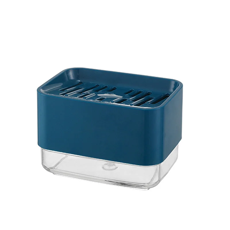 Насос Caddy Новый Кухонный 2-в-1 Ручной пресс для чеснока блюдо дозатор жидкого мыла с ABS моющая губка для очистки Hand Free давления caddy