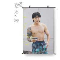 Toptan KPOP bts Boys JUNG KOOK JK ben hala fotoğraf goblen kumaş Poster JUNGKOOK asılı resimler