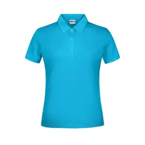 Polo basique pour femme, merchandising personnalisé - Product Image 4