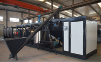 Centrale à bitume modifié SBS automatique SINOTO STMB-10 à commande PLC, haute efficacité 8-10t/h pour la construction routière