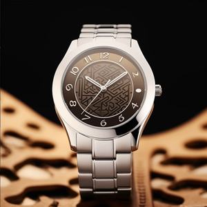 Reloj de Cuarzo para Hombre Fitron Designer Mema, Precio de Fábrica, Correa de Cuero y Cerámica, Movimiento Japonés Excel, Resistente al Agua, con Agujas - Product Image 1