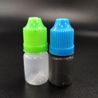 Botellas de Plástico con Gotero para Aceite, de 3ml, 5ml, 10ml, 15ml, 30ml y 50ml
