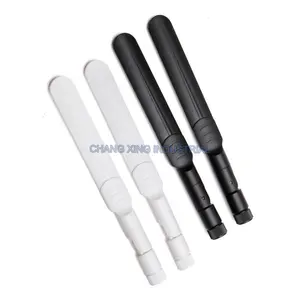 6dBi WiFi 2.4GHz 5GHz 5.8GHz Antenna With SMA Male Connector High Gain Rubber Antenna