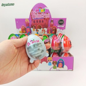 Mini Princesa <strong>Princess</strong> Themed Solid Sweet Chocolate for Egg with Toy &amp; Chocolate 48pcs Box Kids Party Wholesale - Product Image 6