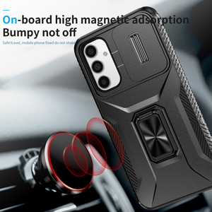 Funda con Anillo para Samsung Galaxy A05S/A05/A24/A54/A14/A04S, Nuevo Diseño, Protección de Lente de Cámara, Ventana Deslizante, Soporte de Anillo - Product Image 6