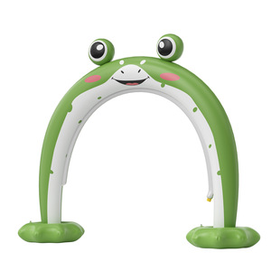 Arche gonflable en forme d'éléphant avec jet d'eau Pursuefree pour jeux en plein air, jardin et terrasse pour enfants - Product Image 3