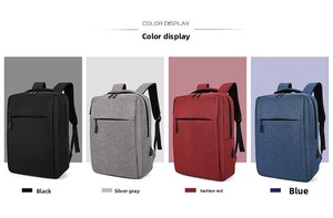 Zaino per Laptop Impermeabile in Oxford con Logo Personalizzato per Uomo, Porta USB, Chiusura a Cerniera, Grande Capacità per Viaggi d'Affari - Product Image 5