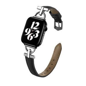 Bracelets de montre en cuir Upro Elegant Charm D avec boucle pour Apple Watch, bracelet pour iWatch, bracelet intelligent pour montre connectée 42 44 45 49 mm - Product Image 1