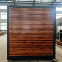 Cabines en bois préfabriquées simples de 40 pieds, petite maison en bois, Roumanie, cabines portables, maisons en conteneurs préfabriquées en bois, prix