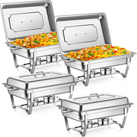 Ensemble de réchauds de buffet pour traiteur