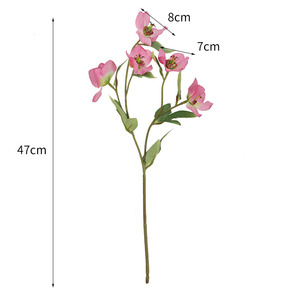 Nhà Sản Xuất Bán Hàng Trực Tiế<span class=keywords><strong>p</strong></span> 5 Đầu Màu Xanh Dánh Hoa Hướng Dương Hoa Nhân Tạo Cho Trang Trí Nội Thất - Product Image 6