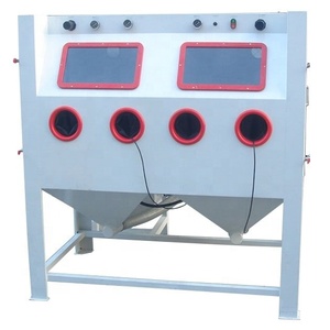 Sandblasting Cabinet with Dust Collector for Long Part - Product Image 2