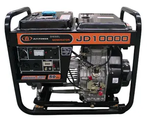 3kw 5kw 6kw 7kw 10kw Portable silent Open Type Air cooled Small Diesel Engine Generator