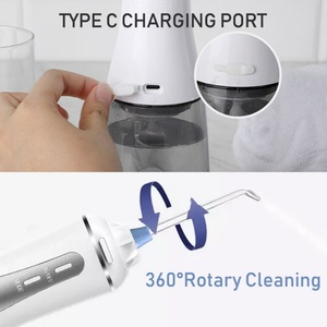 AOW03S High Quality Portable Cleaning Teeth Cordless Dental Flosser Waterproof Water Oral Irrigator Cordless Water Flosser - Product Image 6
