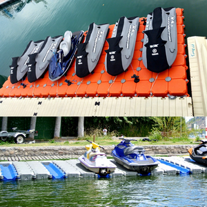 Pontone Galleggiante <span class=keywords><strong>a</strong></span> V in HDPE per Moto d'Acqua, Rastrelliera di <span class=keywords><strong>Ormeggio</strong></span> per Jet Ski, Prodotto in Cina - Product Image 2
