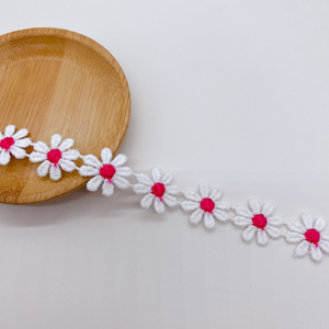 <strong>Color</strong> Embroidery Lace Wholesale Spot <strong>Computer</strong> Embroidery Lace bar <strong>Code</strong> Handmade Children's Accessories Water Soluble Lace - Product Image 2