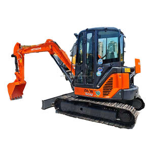 Mini pelle d'occasion à bas prix Excavatrice Hitachi ZX50 Mini pelle Hitachi ZX50U Japon importé - Product Image 1