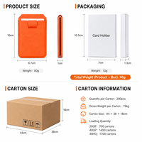 Portefeuille magnétique haute capacité 2026 pour iPhone et Android, support de téléphone 5-en-1 avec porte-cartes, certifié CA Prop 65, cadeau d'affaires, vente en gros