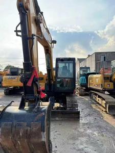 เครื่องจักรขุดขนาดเล็กมือสอง ปี 2022 ยี่ห้อ SANY รุ่น SY95C รถขุดมือสองสำหรับงานก่อสร้างและเครื่องจักรทำเหมืองจากประเทศจีน - Product Image 3