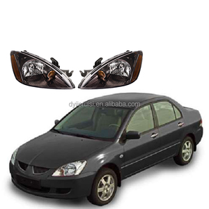 Faro Anteriore Nero per Ricambi Auto <span class=keywords><strong>Mitsubishi</strong></span> <span class=keywords><strong>Lancer</strong></span> <span class=keywords><strong>2003</strong></span> - Product Image 1