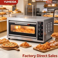 Four à sole électrique commercial avec contrôle précis de la température et panneau numérique pour boulangerie, vente directe usine