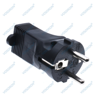 Adaptateur Europe vers USA, convertisseur AC mâle EU vers femelle USA 3 pôles, adaptateur AC femelle Nema 5-15R vers mâle CEE7/7 3 pôles Europe