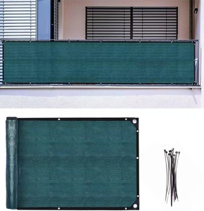 Offre Spéciale écran de confidentialité filet extérieur HDPE résistant aux UV pare-soleil tissu pour balcon clôture jardin - Product Image 4