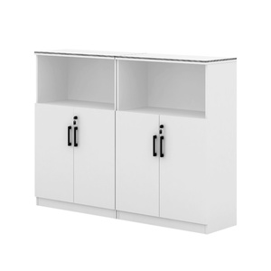 Archivador de Acero y Madera de Estilo Moderno con Cerradura para Oficina, Hogar, Hotel, Escuela, Hospital, Taller, Almacenamiento de Archivos - Product Image 2