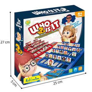 Niños Adultos Educación Familia Jugar Pensando Persona Nombre Tarjeta Juego de mesa <span class=keywords><strong>Adivina</strong></span> Quién juguete - Product Image 6