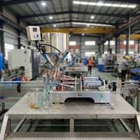 BANMO Bestseller Machine de remplissage à double buse à piston, avec trémie chauffée et enveloppe chauffante en acier inoxydable, pour liquides visqueux