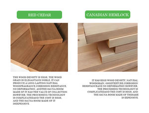 Sauna en bois d'extérieur Infraspa/Lay Down - Combinaison de douche à vapeur pour 6 à 8 personnes, sauna en palettes de bois pour la vente dans la cour - Product Image 5