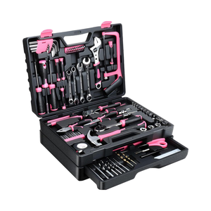 Juego de Herramientas de 412 Piezas para Reparaciones del Hogar/Automóvil, Organizador de Almacenamiento con Cajones y Caja de Herramientas para Mujeres, Hombres, Propietarios de Viviendas, Bricolaje - Product Image 1