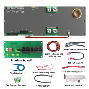 Placa PCB Inteligente JIKONG JK-PB1A16S10P para Almacenamiento de Energía, <span class=keywords><strong>Lifepo4</strong></span> 100A-100A <span class=keywords><strong>BMS</strong></span> 8-16S <span class=keywords><strong>24V</strong></span> 200A con CAN RS485 y Balance Paralelo - Product Image 1