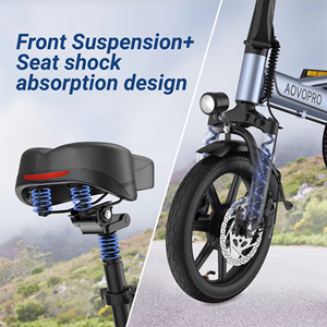 Bicicleta Eléctrica Plegable de 500W con la <span class=keywords><strong>Mejor</strong></span> Relación Calidad-Precio <span class=keywords><strong>para</strong></span> Adultos, Bicicleta Eléctrica <span class=keywords><strong>para</strong></span> Desplazamientos Urbanos con Batería de Litio de 48V, Entrega Local en el Reino Unido - Product Image 5