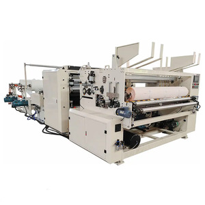 Complete Toilet Paper Manufacturing <b>Machine</b> Paper Mill Tissues Roll Making <b>Machines</b> with Good Motor Components - Product Image 6