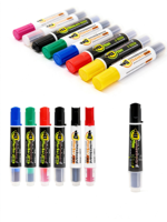 Marqueur d'art à encre liquide de type direct ZKJ pour le bureau, l'enseignement, marqueur de couleur non effaçable