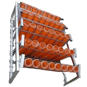 Rak Display kembang api logam dapat diatur, dengan tabung Mortar serat kaca perlengkapan pesta promosi untuk Perayaan Malam Tahun Baru - Product Image 3