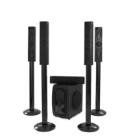 Barres de Son Système Home Cinéma TV Bluetooth, Haut-Parleur Subwoofer Surround 8 Pouces de Haute Qualité