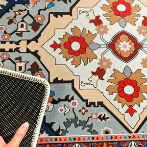 Persiano moderno Design personalizzato tappeto in velluto di cristallo antiscivolo tappeti di grande area e tappeti per soggiorno