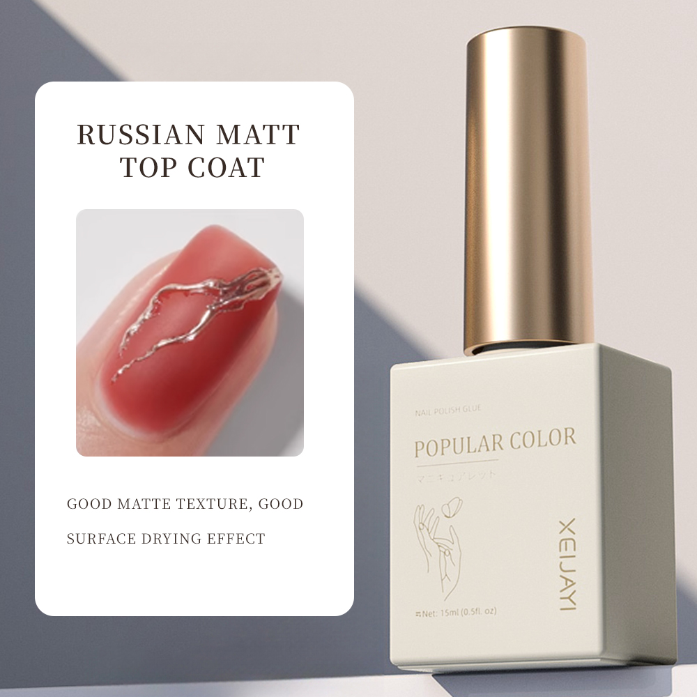 XEIJAYI High Glossy Top & Base Coat Nail Gel - Non-Toxic UV Polish