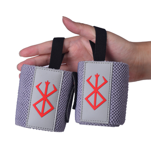 สายรัดข้อมือนีโอพรีนลายอนิเมะแบบมีกลิตเตอร์ พร้อมตัวล็อคแบบตะขอเกี่ยวและแถบตีนตุ๊กแก ให้การปกป้องที่ครอบคลุมสำหรับการยกน้ำหนัก - Product Image 2