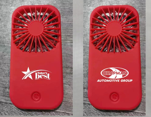 Ventilateur de poche miniature en plastique avec logo personnalisé, ventilateur électronique portable pour la <span class=keywords><strong>promotion</strong></span> - Product Image 5