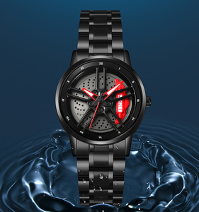 SKMEI 1787 1990 2191 Nouvelle Arrivée Montre Couple Coffret Cadeau Design Roue de Voiture OEM ODM Bracelet Acier Inoxydable Montre Quartz Femme - Product Image 2
