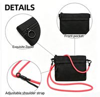 Sac à bandoulière personnalisé de petite taille pour homme, sac messager décontracté à bandoulière unique
