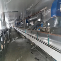 Noedelproductielijn, gefrituurde instant industriële noedels, machines voor het maken van instant noedels, mini instant noedelapparatuur