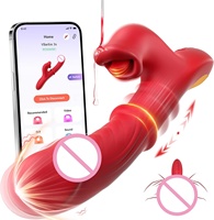 China OEM Fabrik Dreifach-Motoren Beheizter Vibrator für Frauen mit Bewegungsfunktion und G-Punkt-Stimulation