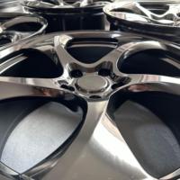 Jantes en alliage forgé personnalisées 1PC/2PC Noir brillant Turbofan 18 19 20 21 22 pouces 5x112 5x130 pour Porsche Macan Cayenne 911 718
