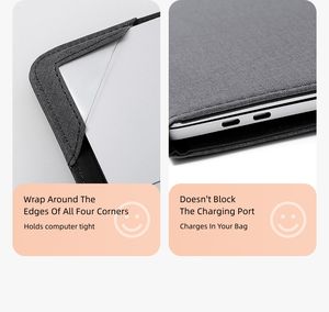 Tas komputer multifungsi, tas tangan komputer rapat bisnis, lengan pelindung, tas komputer Macbook - Product Image 2