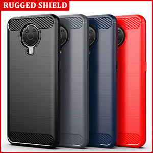 <span class=keywords><strong>Cover</strong></span> per Telefono in TPU Morbido Effetto Fibra di Carbonio per Nokia G10 <span class=keywords><strong>G20</strong></span>, Vendita Calda - Product Image 4